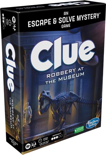 Cluedo Clue, Bordspel, Ontsnappen, 10 jaar, 90 min