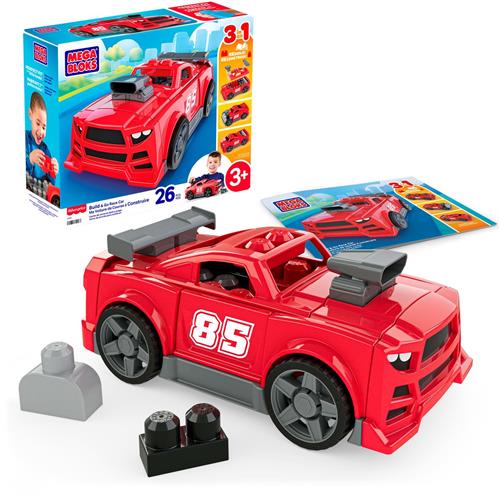 MEGA BLOKS Bouw en Rij Raceauto