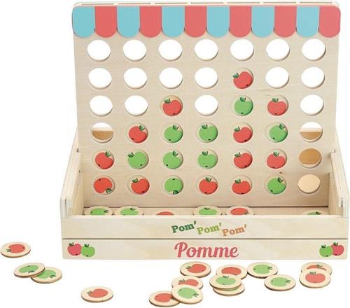 Vier Op Een Rij Appels 7608