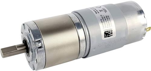 TRU COMPONENTS TC-13609536 Gelijkstroom-transmissiemotor TC-NPG24209 24 V/DC 3.8 A 0.9 Nm 265 omw/min As-diameter: 8 mm