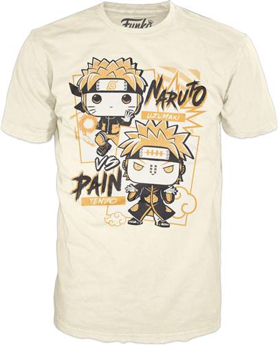 Funko Boxed Tee: Naruto Shippuden - Naruto vs Pain - M