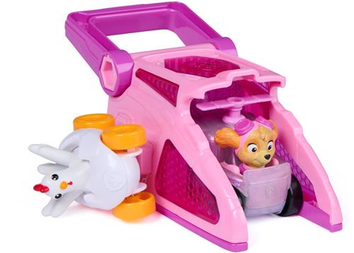 PAW Patrol - Skye Pup Squad Werpers - 2-Pack met Chickaletta-voertuig - Speelsets