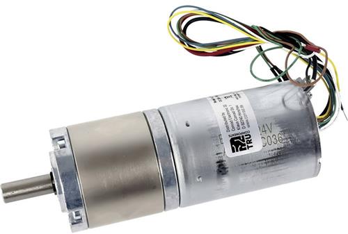 TRU COMPONENTS TC-13609532 Gelijkstroom-transmissiemotor TC-NPG242048BL 24 V/DC 2.5 A 0.65 Nm 470 omw/min As-diameter: