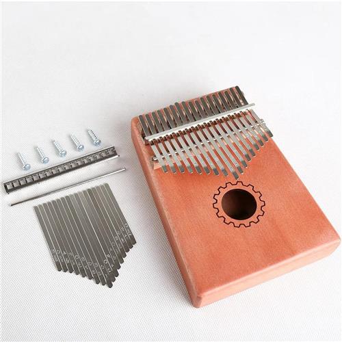 Allecto - Duimpiano - 17-toetsen - DIY - Vervangende onderdelen - Accessoires - Muziekinstrumenten - Kalimba - Geschikt voor - Onderdelen - Kalimba - DIY vervangende onderdelen Accessoires voor muziekinstrumenten - 18 toetsen
