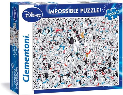 Clementoni Legpuzzel - High Quality Puzzel Collectie - 101 DalmatiÃ«rs - 1000 stukjes, puzzel volwassenen