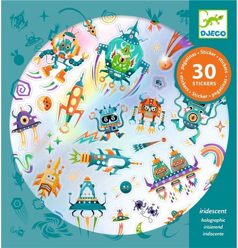 Blinkende Stickers 'in de ruimte' (30)