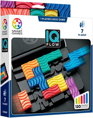 SmartGames - IQ Flow - 120 opdrachten - breinbreker