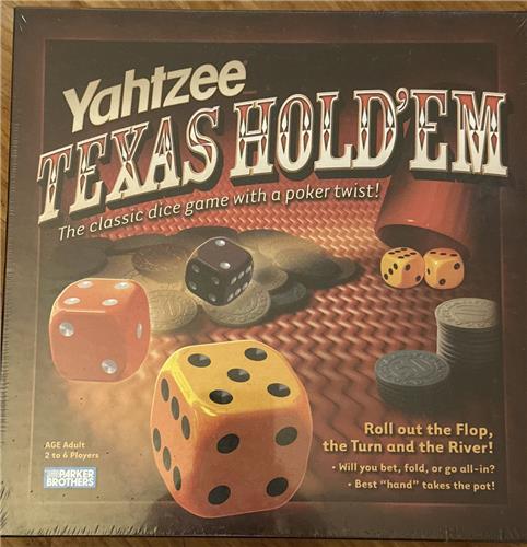 Hasbro - Yahtzee Texas Hold'em  The classic dice game with a poker twist!
