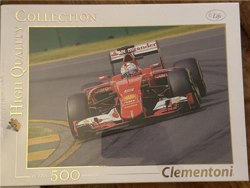 Clementoni - High Quality Collection  Ferrari F1 Puzzel (500 stukjes)