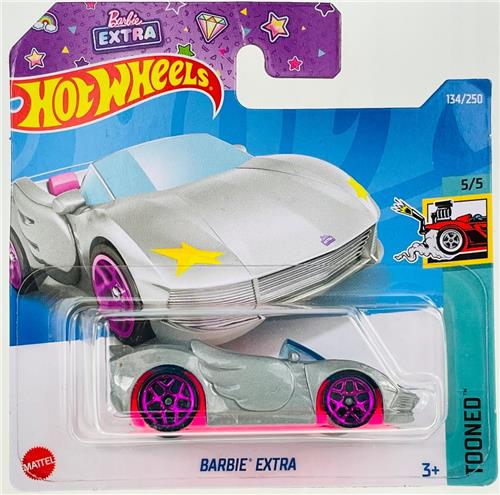 Hot Wheels Barbie Extra Tooned 134/250 HCT35 - 1:64 Metaalkleur