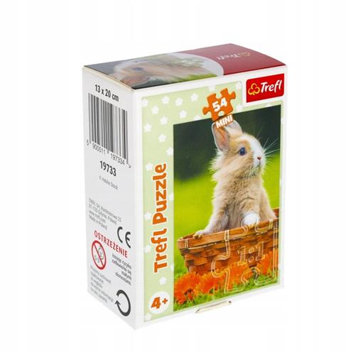 Trefl Minipuzzel 54 Stukjes - Schaduwrijke Dieren 19733