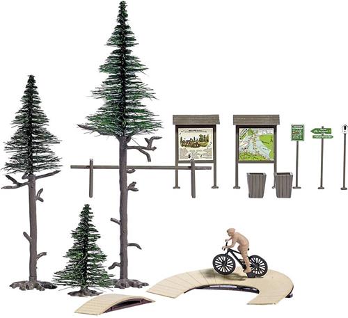 Busch 1838 H0 mountainbiker Bouwpakket