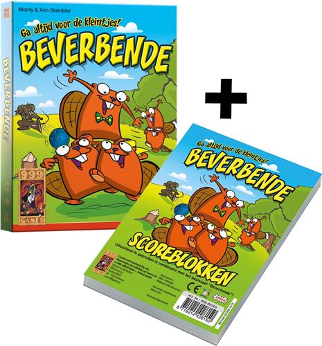 999 Games - Beverbende Kaartspel Met Extra Scoreblokken - Tactisch Geheugenspel - Kaartspel - Familiespel - Gezelschapsspel - Educatief spel - vanaf 6 jaar - Klein cadeautje