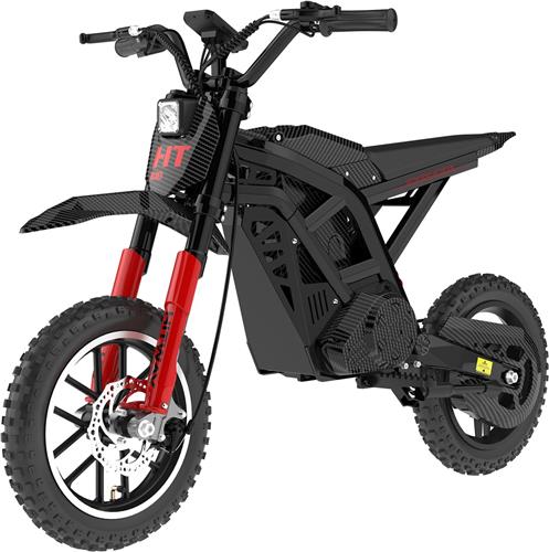 HITWAY Kinderen Elektrische Motorfiets HT100 - Actieradius 30-45 km - 10.4 Ah Accu met Hoge Capaciteit