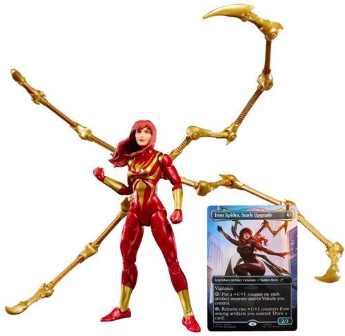Hasbro Marvel Legends Magic: The Gathering Action Figure Mary Jane Watson (Iron Spider) (plus Exclusive Foil Card) 15 cm Action Figuur