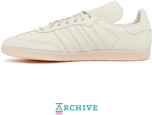 Pharrell x Adidas Samba Human Race 'White' - Size 41 1/3 .