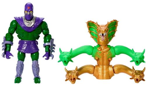 Mattel MOTU x TMNT: Turtles of Grayskull Deluxe Action Figure King Hiss 14 cm Action Figuur