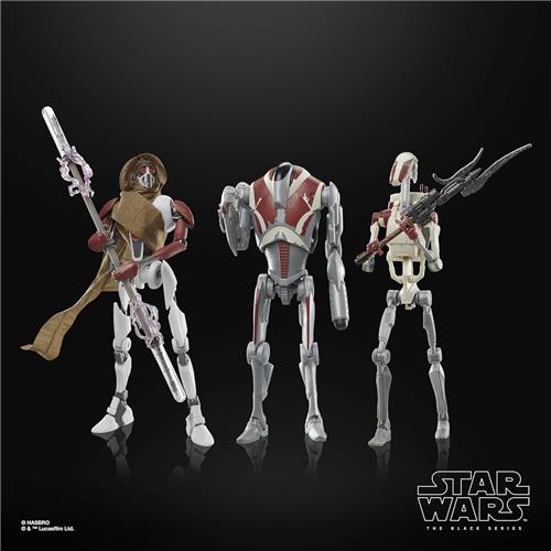 Hasbro Star Wars Jedi: Survivor Black Series Action Figure 3-Pack Magna Guard, Super Battle Droid & Battle Droid Action Figuur