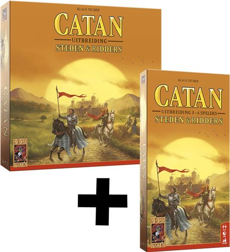 999 Games - Catan Steden & Ridders Uitbreiding met Extra Steden & Ridders 5/6 Uitbreiding - Bordspel
