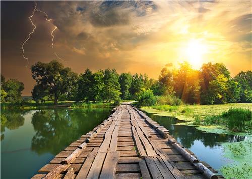 Ravensburger puzzel Nature Edition NÂ°3 Mystisches Licht - 1000 stukjes natuur.