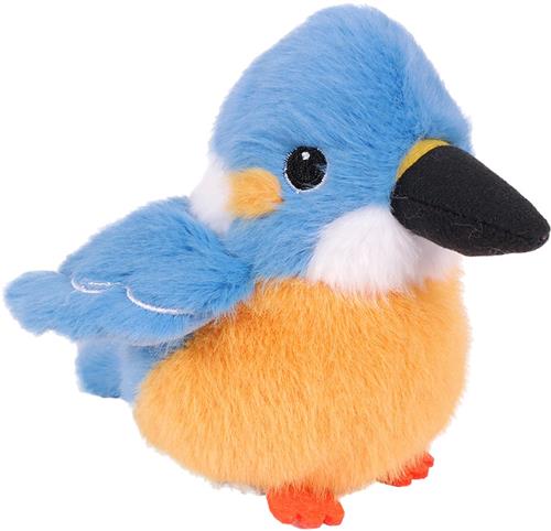 PIA Soft Toys-Pluche Knuffeldier - IJsvogel 11,5 cm