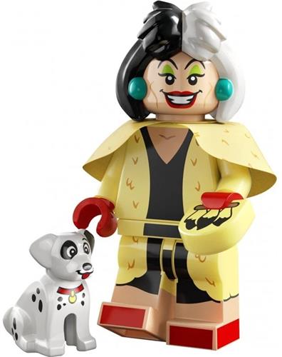Cruella de Vil & dalmatiÃ«rpuppy - LEGO disney minifiguren 71038