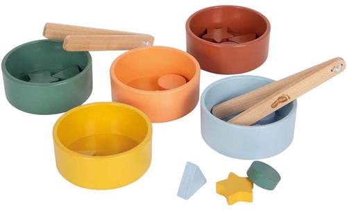 Small Foot - Houten Montessori Sorteerspel met Knijptang