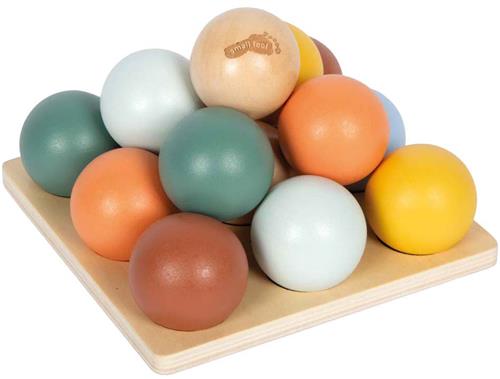 Small Foot - Houten Montessori Sorteerspel met Ballen