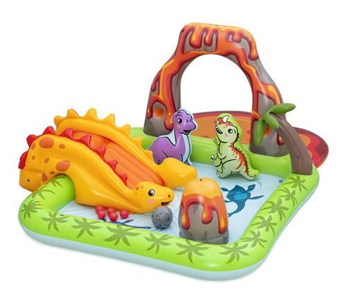 BestwayÂ® Volcano Springs Opblaasbaar Waterspeelcentrum en Zwembad voor Kinderen 2,62 m x 1,88 m x 1,02 m