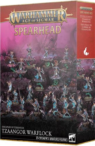 Spearhead: Disciples of Tzeentch Tzaangor Warflock