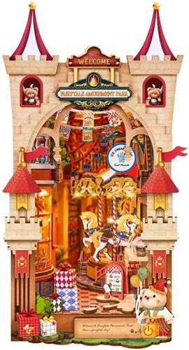 Robotime Book Nook Fairytale Amusement Park - Rolife Stories in Books Series - TGB17 - Miniatuur - Book Nook - Bouwpakket - Cadeautip - Modelbouw