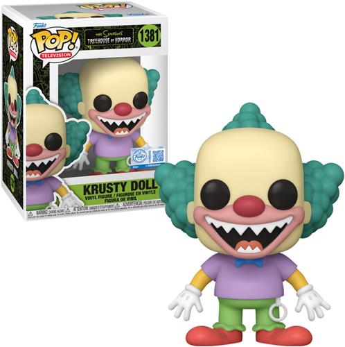 Funko Pop! Television: The Simpsons - Krusty Doll #1381 Special Edition Exclusive