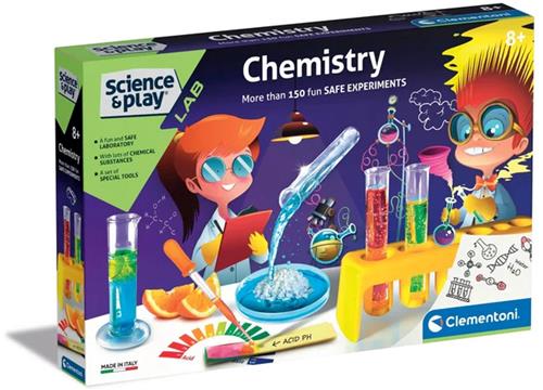 Clementoni Science Set - Scheikunde lab - Experimenteerset - 1 set - Educatief speelgoed