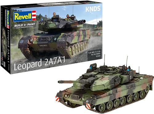 Revell 03360 Leopard 2A7A1  1:35 Modelbouwpakket  Moderne Duitse Gevechtstank met Trophy APS