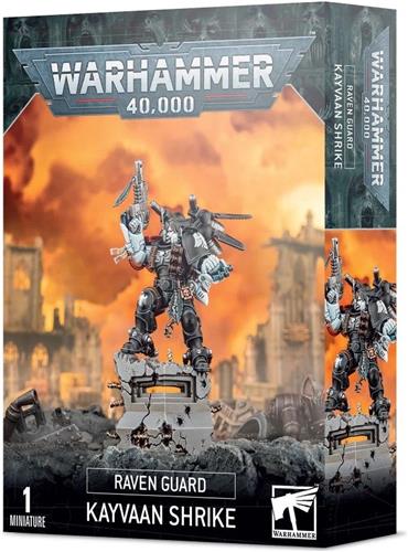 Space Marines Raven Guard Kayvaan Shrike