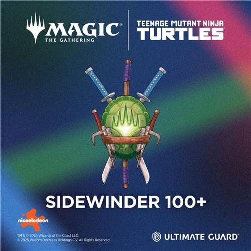 Ultimate Guard Sidewinder 100+ Xenoskin Magic: The Gathering | Teenage Mutant Ninja Turtles - Plains