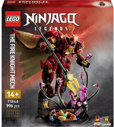 LEGOÂ® NINJAGO 71846 De vuurridder mech