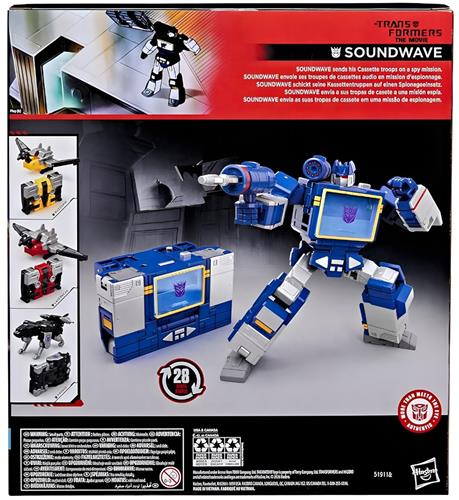 Studio Series Transformers The Movie Soundwave