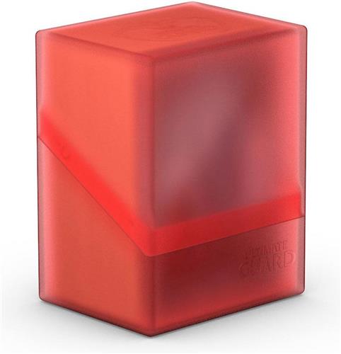 Ultimate Guard - Boulder Deck Case 80+ Standard Size - Ruby