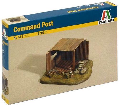 Italeri - Command Post 1:35 (Ita0417s) - modelbouwsets, hobbybouwspeelgoed voor kinderen, modelverf en accessoires