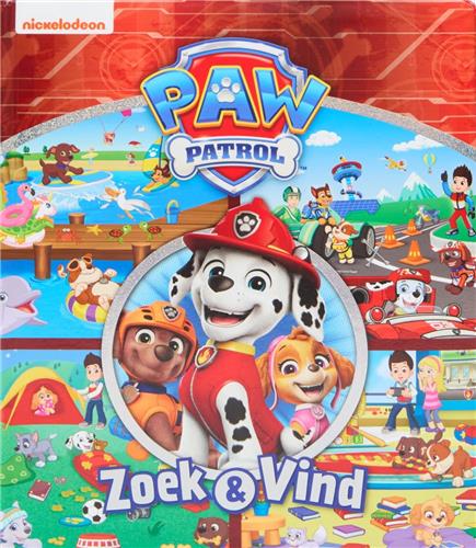 Paw Patrol zoek & vind - Paw Patrol zoekboek - Kijk- en zoekboek kinderen - Kijkboek - Paw Patrol speelgoed - Zoek en vind boek peuter - Zoekboek voor kleuters