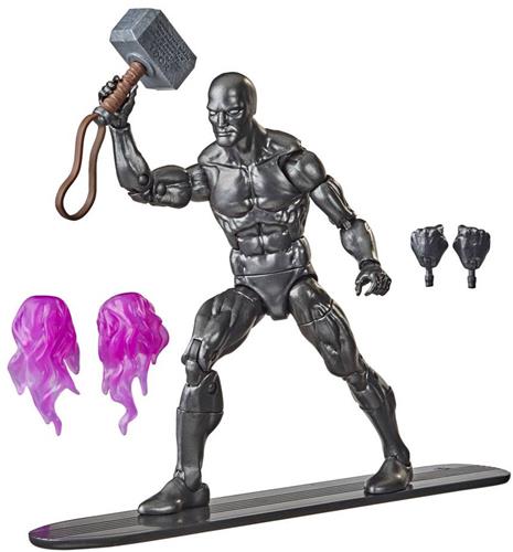 Hasbro Marvel Legends Series Action Figure 2021 Silver Surfer met Mjolnir 15 cm Action Figuur