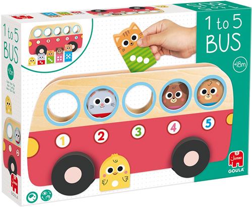 Jumbo - Goula - 1 to 5 Bus - Educatief Spel
