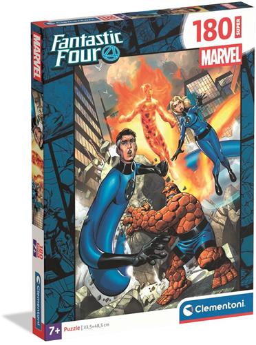 Clementoni - Puzzel - Fantastic 4 - 180 Stukjes - Super - Vanaf 7 jaar