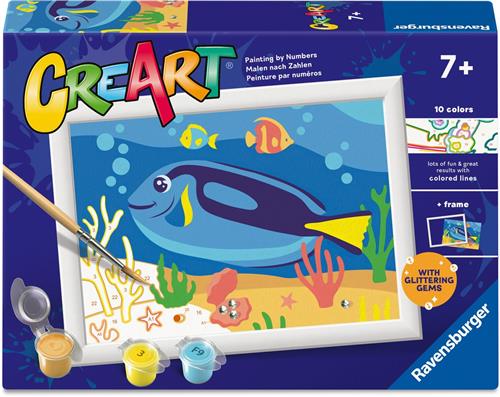 Ravensburger  CreArt: Dorie Fish  Schilderen op Nummer