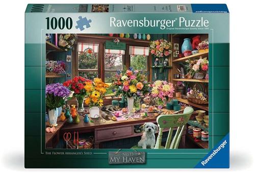 Ravensburger  My Haven No.13: Flower Arranger  Legpuzzel  1000 Stukjes