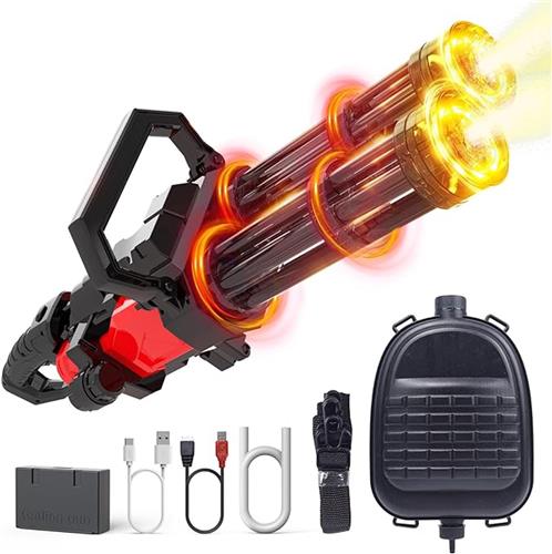 Elektrisch Waterpistool met Rugzaktank 3000 ml  Oplaadbaar  Dubbele Loop  Met LED Verlichting  Zomer Waterblaster Set