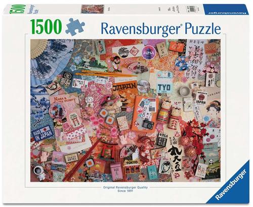 Ravensburger  Reis naar Tokio  Legpuzzel  1500 Stukjes
