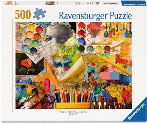 Ravensburger  Atelierkunst  Legpuzzel  500 Stukjes
