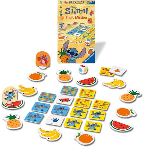 Ravensburger  Disney Stitch: Fruit Mission  Kinderspel  Vanaf 5 Jaar